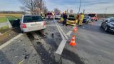 Wypadek na zjeździe w Kostomłotach. Poszkodowane dziecko