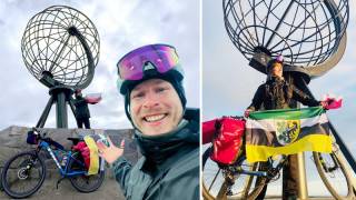 Rowerowa wyprawa Średzianina na Nordkapp 