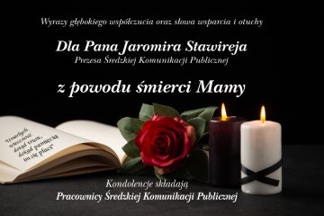 Kondolencje dla Pana Jaromira Stawireja