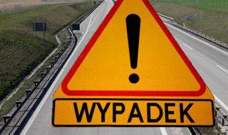 Wypadek na autostradzie. Jedna osoba poszkodowana