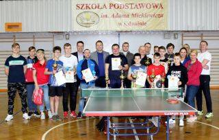 W Udaninie rozegrano Gminny Turniej Tenisa Stołowego