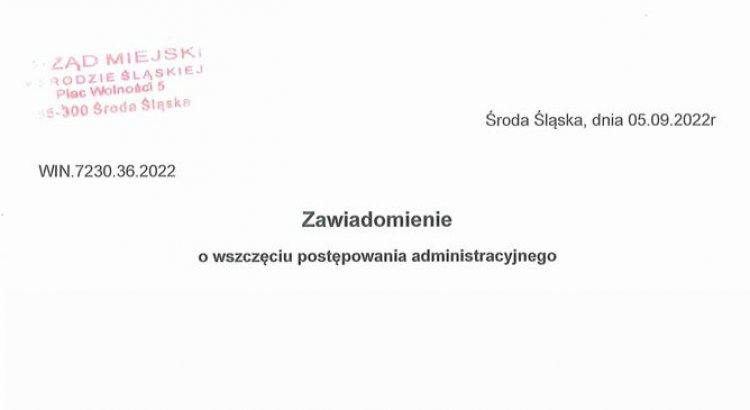 Gmina wszczęła postępowanie wobec firmy GAZ-TRANS wz. z pracami na ul. Kilińskiego