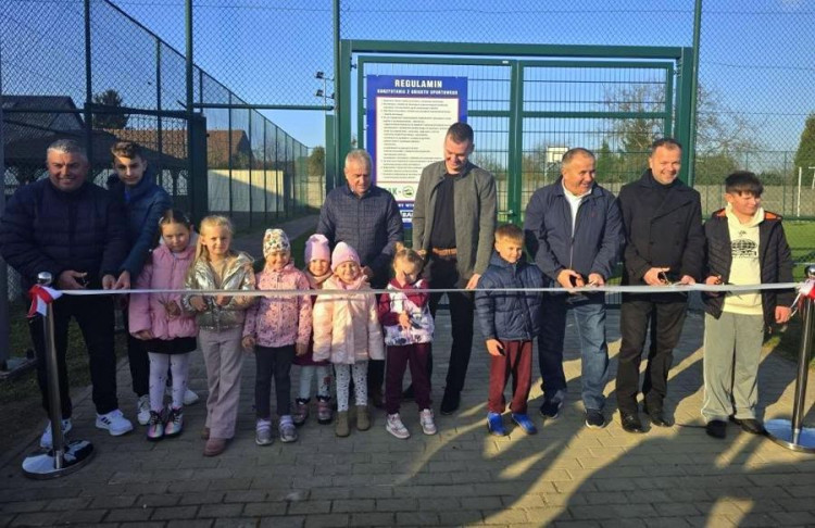 Nowe boisko w Głosce już otwarte!