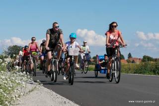 Frekwencja i pogoda dopisały na Letnim Pikniku Rowerowym gminy Udanin / fot. Gazeta Roland