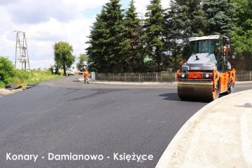 Nabierają tempa powiatowo-gminne inwestycje drogowe