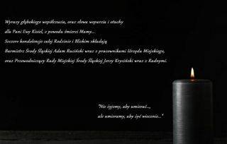 Kondolencje dla Pani Ewy Kisiel