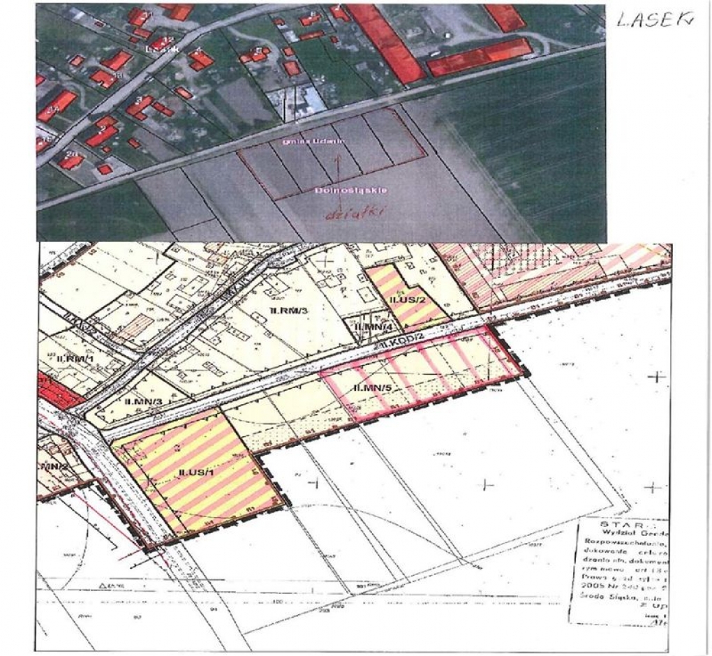 Przetarg na sprzedaż nieruchomości niezabudowanej w miejscowości Lasek