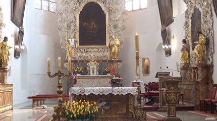Msza św. w kościele w Środzie Śląskiej. Transmisja na żywo