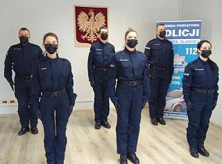 Sześciu nowych funkcjonariuszy zasiliło szeregi średzkiej policji
