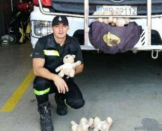 Strażacy będą rozdawać Misie Tulisie