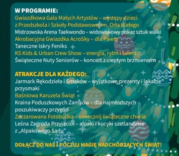 Gmina Miękinia zaprasza na Kiermasz Bożonarodzeniowy!