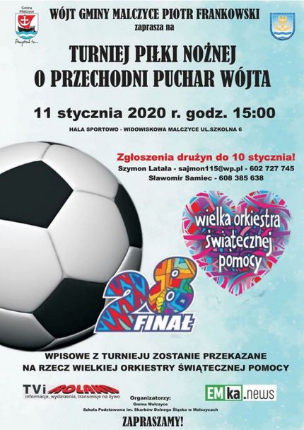 Turniej Piłki Nożnej o Przechodni Puchar Wójta Gminy Malczyce