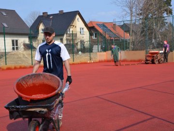 Nowe boisko przy Powiatowym Zespole Szkół