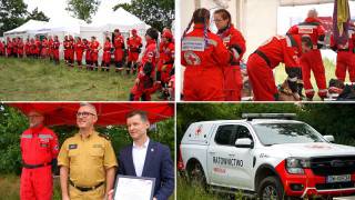 W Malczycach rozpoczęły się międzynarodowe ćwiczenia Grup Ratownictwa PCK / fot. Gazeta Roland