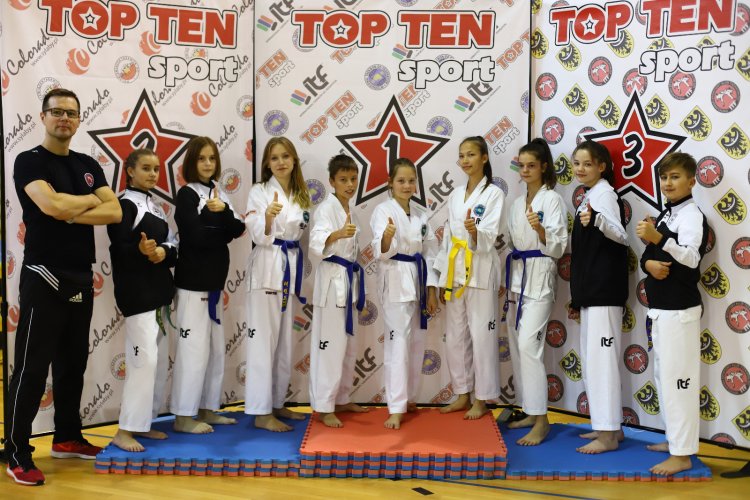 Najlepszy Klub Taekwon-do na Międzywojewódzkich Mistrzostwach Młodzików w Miękini