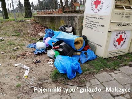 Akty wandalizmu i zaśmiecanie terenów w gminie Malczyce