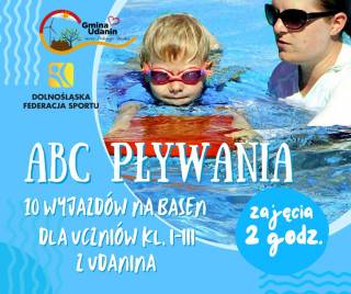 Lekcje nauki pływania dla uczniów ZSP w Udaninie