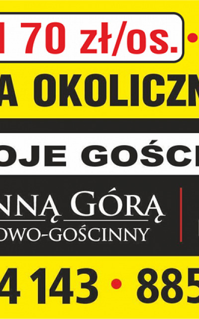 DOM „POD WINNĄ GÓRĄ” zaprasza!