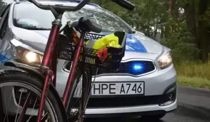 Nietrzeźwy rowerzysta ukarany mandatem w wysokości 2.500 zł