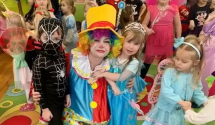 Bal karnawałowy w Przedszkolu w Ciechowie