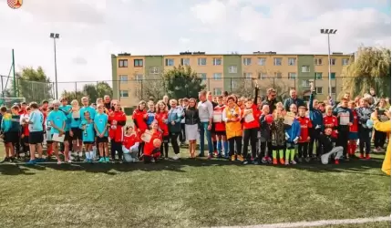 Jesienna edycja międzypowiatowego turnieju piłkarskiego w Udaninie