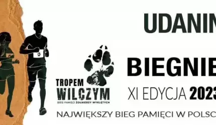 Ruszyły zapisy na XI Bieg Pamięci Żołnierzy Wyklętych w Udaninie