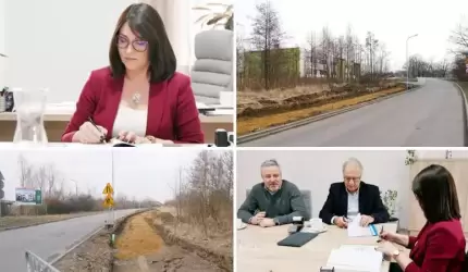 Rozpoczęła się budowa ciągu pieszo-rowerowego wzdłuż ulicy Winogronowej w Środzie Śląskiej