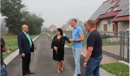 Drogi asfaltowe w Wojczycach, Krynicznie, Wrocisławicach i Rakoszycach