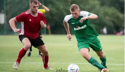 Polonia Środa Śląska przegrywa na inaugurację IV ligi [zdjęcia]