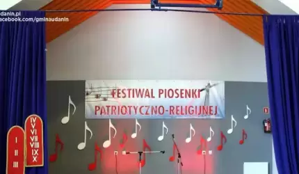 Zapraszamy do udziału w Festiwalu Piosenki Patriotyczno-Religijnej w Udaninie