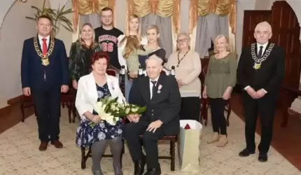 Kolejny jubileusz! 55 rocznica ślubu Państwa Ryniewiczów