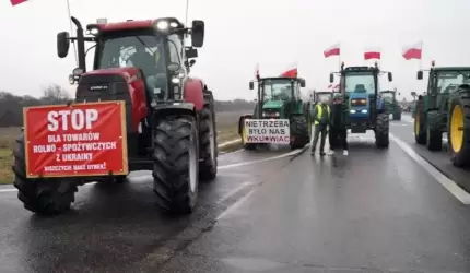 UWAGA! Utrudnienia w ruchu drogowym w związku z protestami rolników