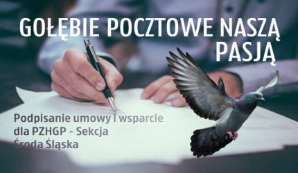 Podpisanie umowy i wsparcie dla PZHGP - Sekcja Środa Śląska