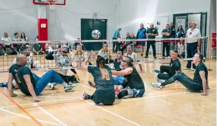 Turniej Mistrzostw Polski w piłce siatkowej na siedząco (05-09-2021)