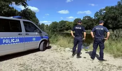 Bezpiecznie nad wodą – średzcy policjanci kontrolują akweny