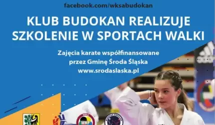 Wsparcie gminy dla średzkiej sekcji karate