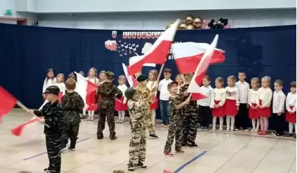 Święto Niepodległości w Publicznym Przedszkolu w Szczepanowie