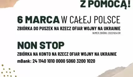 Udanin: Biegniemy Ukraino z pomocą!