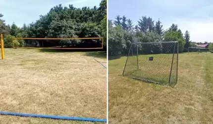 Zielone boiska zapraszają chętnych do gry. Gdzie to jest?? Quiz dla mieszkańców