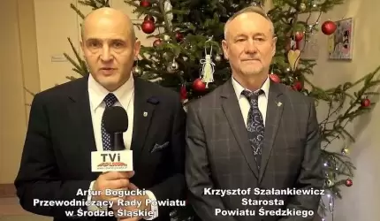Życzenia od Władz Powiatu Średzkiego