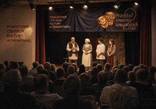 Ilustracja poglądowa - Przegląd Teatrów Amatorskich PCKA