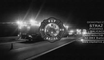 Charytatywny przejazd dla tragicznie zmarłego strażaka z Balic