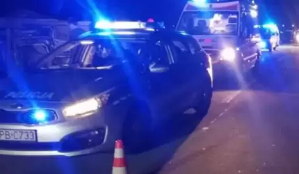 Kolizja w Komornikach. Sprawca ukarany mandatem