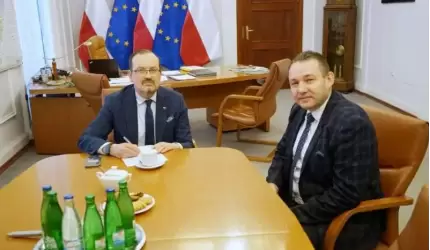 Wójt Gminy Udanin spotkał się z nowym Wojewodą Dolnośląskim