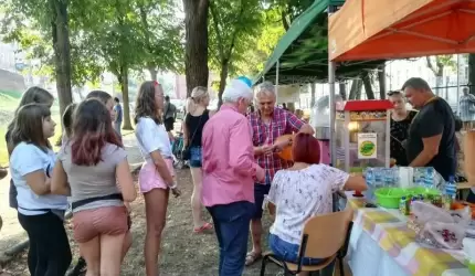 Pożegnanie lata z radnymi klubu Razem dla Ziemi Średzkiej