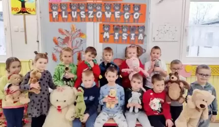 Dzień Pluszowego Misia w Przedszkolu nr 3 w Środzie Śląskiej