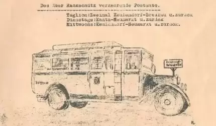 Przedwojenna poczta lokalna (ciekawostka historyczna)