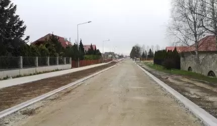 Droga Lutynia-Zakrzyce-Gałów w przebudowie