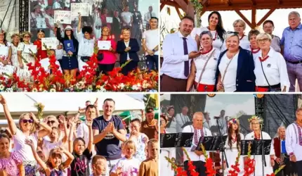 Gmina Udanin świętowała Dożynki w Lusinie z rozmachem