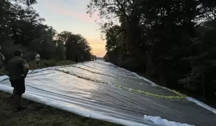 Miękinia wciąż w stanie gotowości, mimo spłaszczenia fali